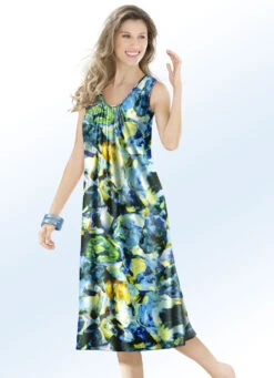 Klaus Modelle Kleid Mit Inkjet-Druckdessin, ärmellos