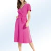Kleid Mit Gürtel In Wickeloptik -Banes Noble Geschaft kleid mit guertel in wickeloptik farbe pink groesse 040