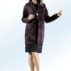 Kleid Mit Jacke Mit Goldfarbenem Glanzgarn -Banes Noble Geschaft kleid mit jacke mit goldfarbenem glanzgarn farbe schwarz beere groesse 042
